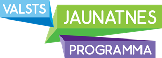 Logo "Valsts jaunatnes programma"